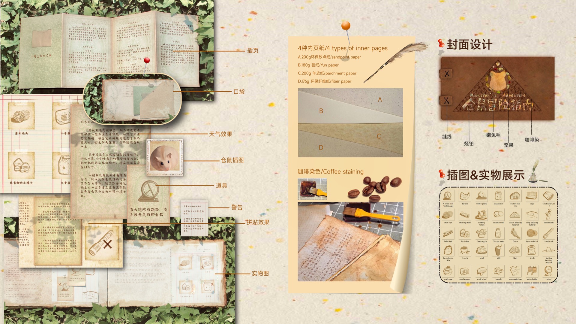 仓鼠冒险指南 · 工艺细节