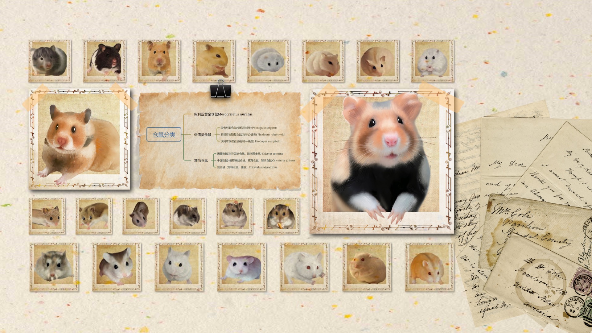 仓鼠冒险指南 · 版式设计